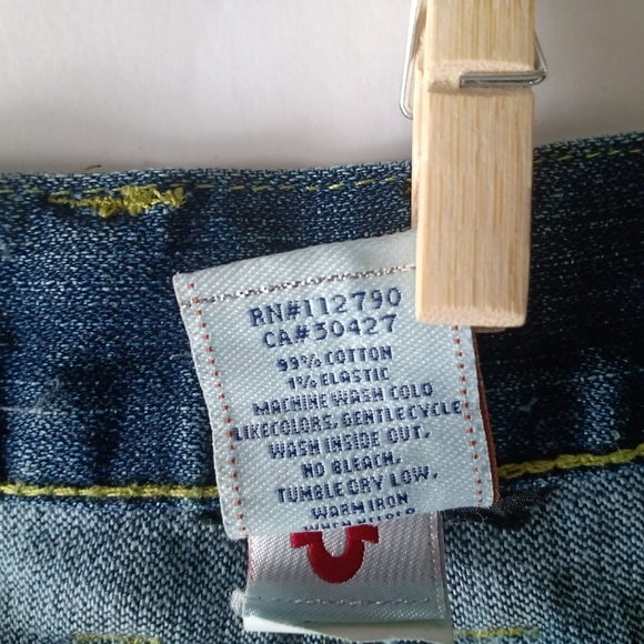 🔥SOLD🔥 TRUE RELIGION Mens Joey Super T Jeans 36 - Picture 11 of 13